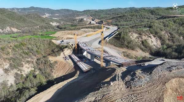 Αυτοκινητόδρομος Ε65: δείτε την πρόοδο των έργων στο βόρειο τμήμα Τρίκαλα – Εγνατία