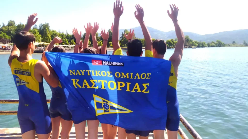 Με πολλά μετάλλια ο  ΝΟΚ στους διεθνείς αγώνες στη λίμνη Οχρίδα