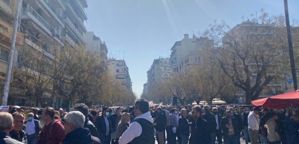 Η ΑΔΕΔΥ Καστοριάς στο συλλαλητήριο της ΔΕΘ