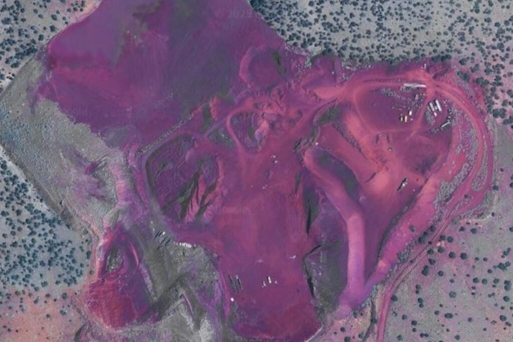Η «λίμνη αίματος» στο Google Earth που τρόμαξε τον πλανήτη