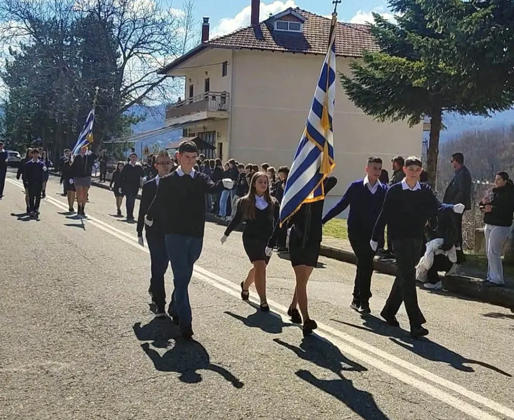 O εορτασμός της 25ης Μαρτίου στο Νεστόριο